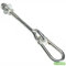 KBT Sicherheits - Schaukelhaken 120 Mm Mit Karabiner Für Schaukelbalken Bis 100 Mm