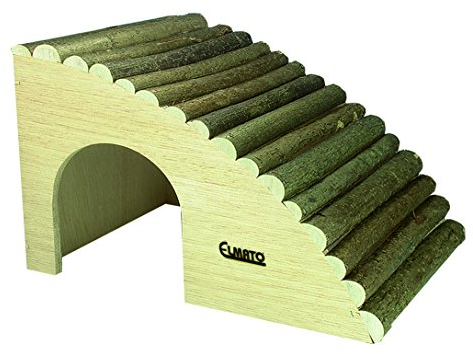 Elmato 10404 Natur Nagervilla Meerschweinhaus Hasenhaus