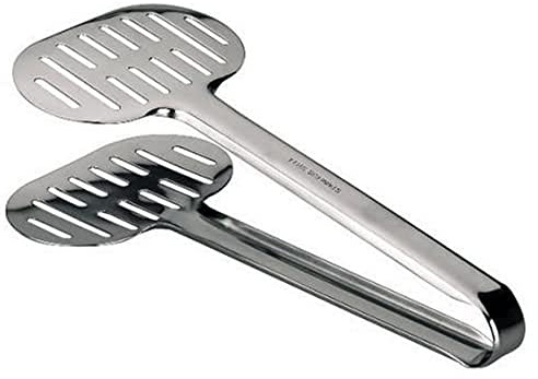 Lacor 62318 - Pinza Hamburguesa Acero Inoxidable 24cm - Utensilio de Cocina | En acero inoxidable, agarre firme para servir con precisión; ideal para cocina profesional y uso diario en casa