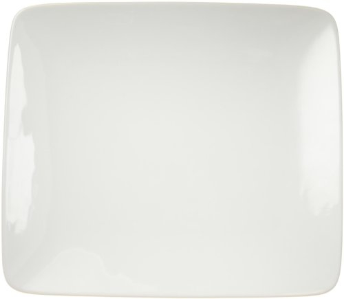 Piatto Tognana 25 x 22 cm-Plaza Bianca per la Cena