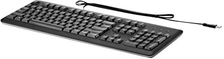 HP QY776AA USB Standard Keyboard PC / Mac- International Layout Keyboard