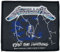 Metallica Ride The Lightning Unisex Patch Standard 100% Polyester Band-Merch, Bands