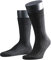 FALKE Herren Socken Teppich im Schuh 2er Pack, Größe:41/42;Farbe:anthracite melange