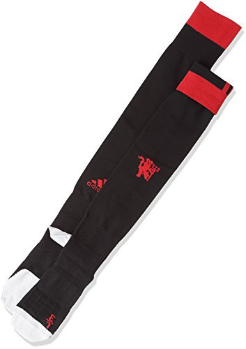adidas Herren Socken Manchester United Heim 1 Paar, Black/Real Red, 4042, AI6705