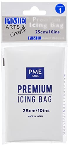 PME IB1017 Poche à Douille de Qualité Supérieure, Plastique, Blanc, 16 x 0.1 x 25 cmIB1017