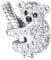 LSDesigns Koalabär Charm, 925 Sterling silber, passend für Pandora Moments Armbänder und Halsketten - Weiß Bär