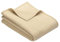 Ibena Porto Kinderdecke 100x150 cm - weich, warm & waschbar, kleine Kuscheldecke für Kinder Creme