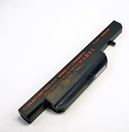 11,1V 4400mAh C4500BAT6 / C4500BAT-6 Nptebook akku für Clevo C4500/C4800 E412x mySN XMG A500 Serie