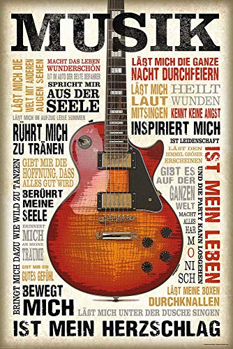 Close Up Musik ist Leidenschaft Poster (61cm x 91,5cm)