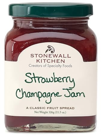 Stonewall Kitchen Jam, Strawberry Champagne, 11.5 Ounce
