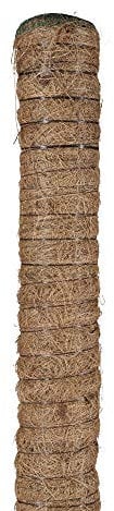 VERDELOOK Bastone Muschiato con Tubo in plastica e Fibra di Cocco, Lunghezza 150 cm Diametro 5 cm