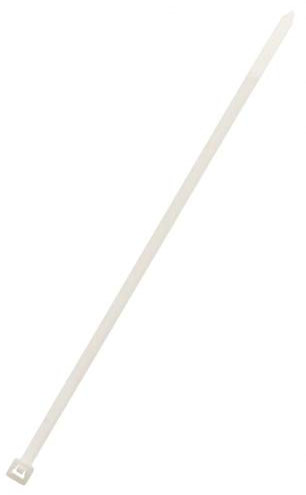 Zenitech - Confezione da 10 fascette per cavi riutilizzabili, 3,6 x 140 mm, trasparenti