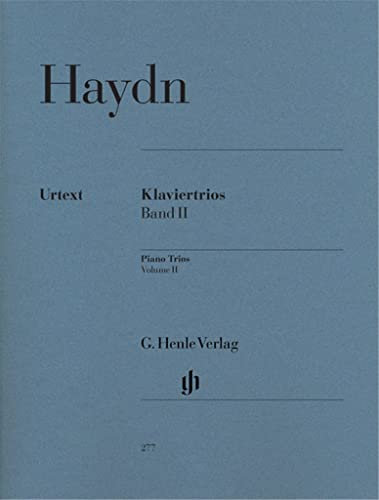 Klaviertrios 2. Violine, Violoncello, Klavier: Besetzung: Klaviertrios (G. Henle Urtext-Ausgabe)