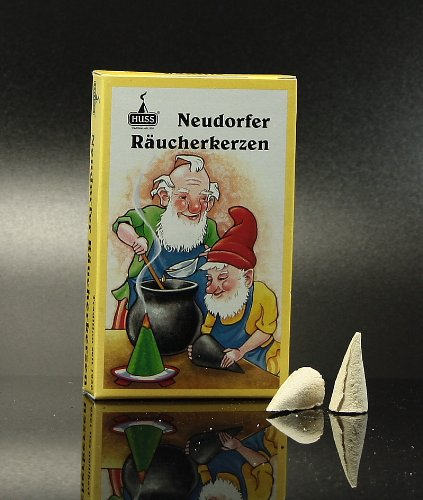 Vanille - Huss Räucherkegel Neudorfer Räucherkerzen aus dem Erzgebirge