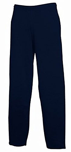 Fruit of the Loom Herren-Jogginghose ohne Bündchen Gr. 41-44.5, Dunkles Marineblau