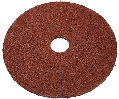 Trademark Innovations Umkehrbare Mulch-Ring-Baumschutzmatte, 61 cm