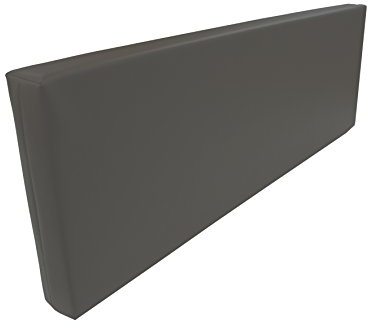 Dibapur Rückenlehne-Rückenkissen für Palettenkissen Kunstleder flamm-hemmend Auswahl (120x43x10cm, Petrol)