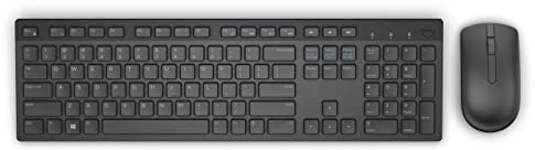 DELL Keyboard/Mouse (English UK) Wireless Black KM636, PFXF6 (Wireless Black KM636)