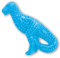 Nylabone, Kauknochen für Welpen und Zahnpflege-Spielzeug für zahnende Welpen, Wohltuender Kauknochen, für kleine Welpen bis 11kg, für sanft kauende/zahnende Hunde, Hähnchengeschmack, Dinosaurierförmig