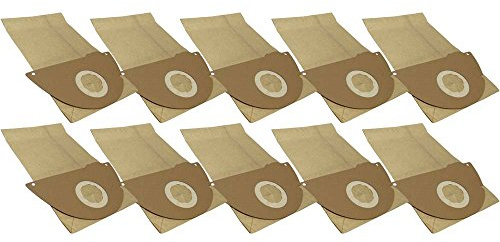 10 Staubsaugerbeutel aus hochfestem Papier passend für Kärcher 4000 Plus