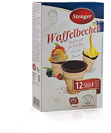 Stenger Knusprige Waffelbecher, 39 g