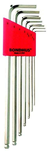 Bondhus, BLX7MMB BRITEGUARD BALLEND HEX Key Set 1.5MM-6MM, 17092