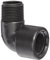 Banjo SL075-90 Polypropylene Pipe Fitting, 90 Degree Street Elbow, Schedule 80, 3/4 NPT Female x NPT Male