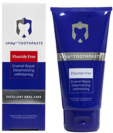 Prevdent pasta de dientes blanqueadora y reparadora sin flúor