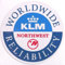 Um KLM Royal Dutch Northwest Luftfahrt wasserdichte Papiersiegel Aufkleber ~ Koffer verkleiden (Japan-Import)