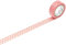mt Asanoha Sinchu Rouleau de ruban de masquage en papier washi Red
