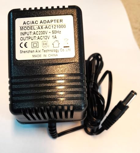 Stromversorgung AC/AC Input 230 – 240 V output: 12VAC 1000 mA