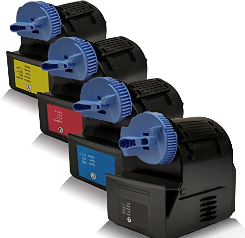 4x Print-Klex Toner kompatibel für Canon IR-C 2380 i IR-C 2550 IR-C 2800 Series IR-C 2880 IR-C 2880 i IR-C 2880 Series IR-C 2880 V 2 CEXV21 CEXV 21 0452B00 0453B00 0454B00 0455B00 - Quantum Line Serie
