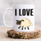 60 Second Makeover Limited I Love Sheep Mug Funny Novelty Cup Gift Ceramic