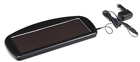 Streetwize - 12V Solar Panel, Car Battery Charger - Trickle Charger, Automatic Shut Off, Suitable For: caravans, vans, motorhomes and more. (SWSOL1)
