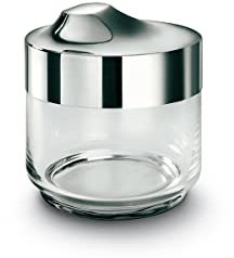 Giannini Steel Barattolo 50 cl Acciaio inox Vetro ø 11 x h 11 cm