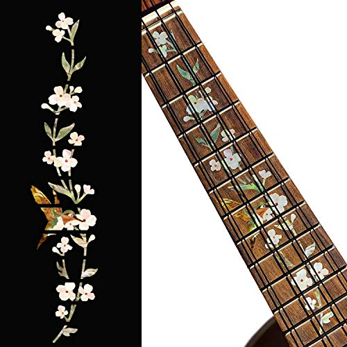 Inlaystickers Tree of Life w/Hummingbird – Inlay Sticker Griffbrett Position Marker für Sopran Ukulelen