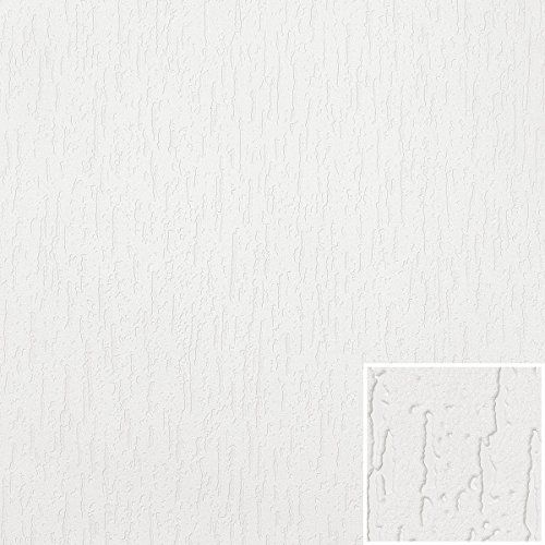 A.S. Création Shades of White Papiertapete 15,00 m x 0,53 m - Weiß - Tapete strukturiert - 272515