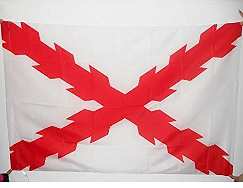 AZ FLAG Bandera del DUCADO DE BORGOÑA 150x90cm para Palo - Bandera DUCHÉ DE Bourgogne - Francia 90 x 150 cm