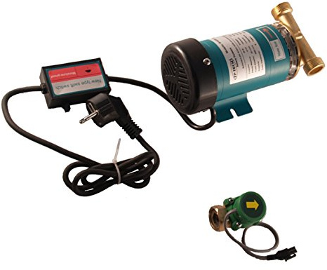 POMPA AUTOCLAVE 120 W ALTA TEMPERATURA ACQUA CALDA PER PANNELLO SOLARE TERMICO CON INTERRUTTORE ON-OFF-AUTOMATICO FLUSSOSTATO ALTE TEMPERATURE SILENZIOSA