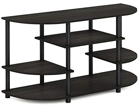 Furinno Jaya Mobile Porta TV, Nero