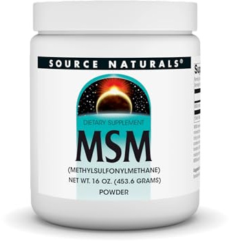 Source Naturals MSM, (Methylsulfonylmethane) - 16 Ounce Powder