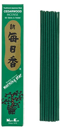 Encens japonais - cedre - boite de 50 sticks