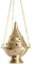 Accessoires – Brûleurs en Laiton à Suspendre/brûleur d'encens à Charbon – 11,4 cm de Haut