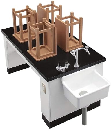 Hasegawa 1:12 Science Room Desk & Chair