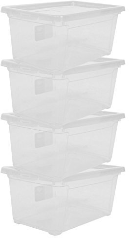 Ondis24 4x Aufbewahrungsbox Lagerbox Allzweckbox Easy XS