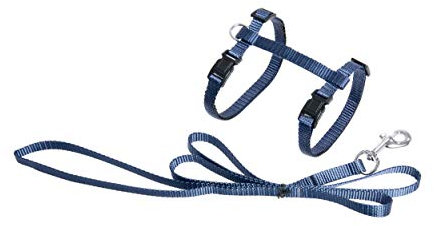 Karlie Art Sportiv Plus Geschirr und Leine L: 110 cm dunkelblau