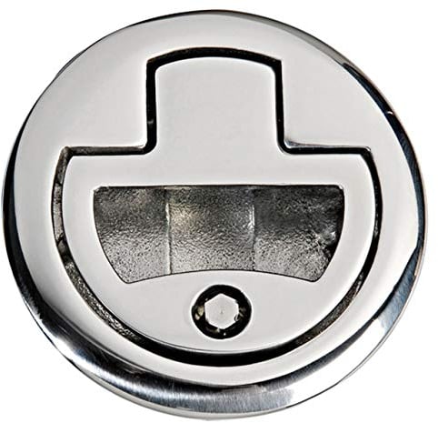 OSCULATI Alzapagliolo Inox + Serratura
