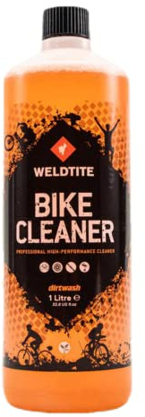 Weldtite 1 Litre Dirtwash Bike Cleaner Spray, orange, 1 litre bottle