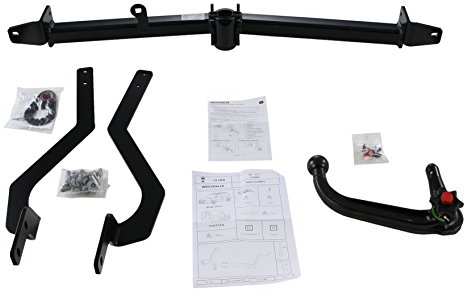 Westfalia Abnehmbare Anhängerkupplung für Peugeot Partner Kasten, Citroën Berlingo L2 (beide BJ 04/2008-08/2018) - Langer Überhang, Fzg.-Länge = 4628 mm