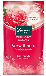 Kneipp Schäumendes Badesalz Verwöhnen 80 g, 4er Pack (4 x 0.08 kg)